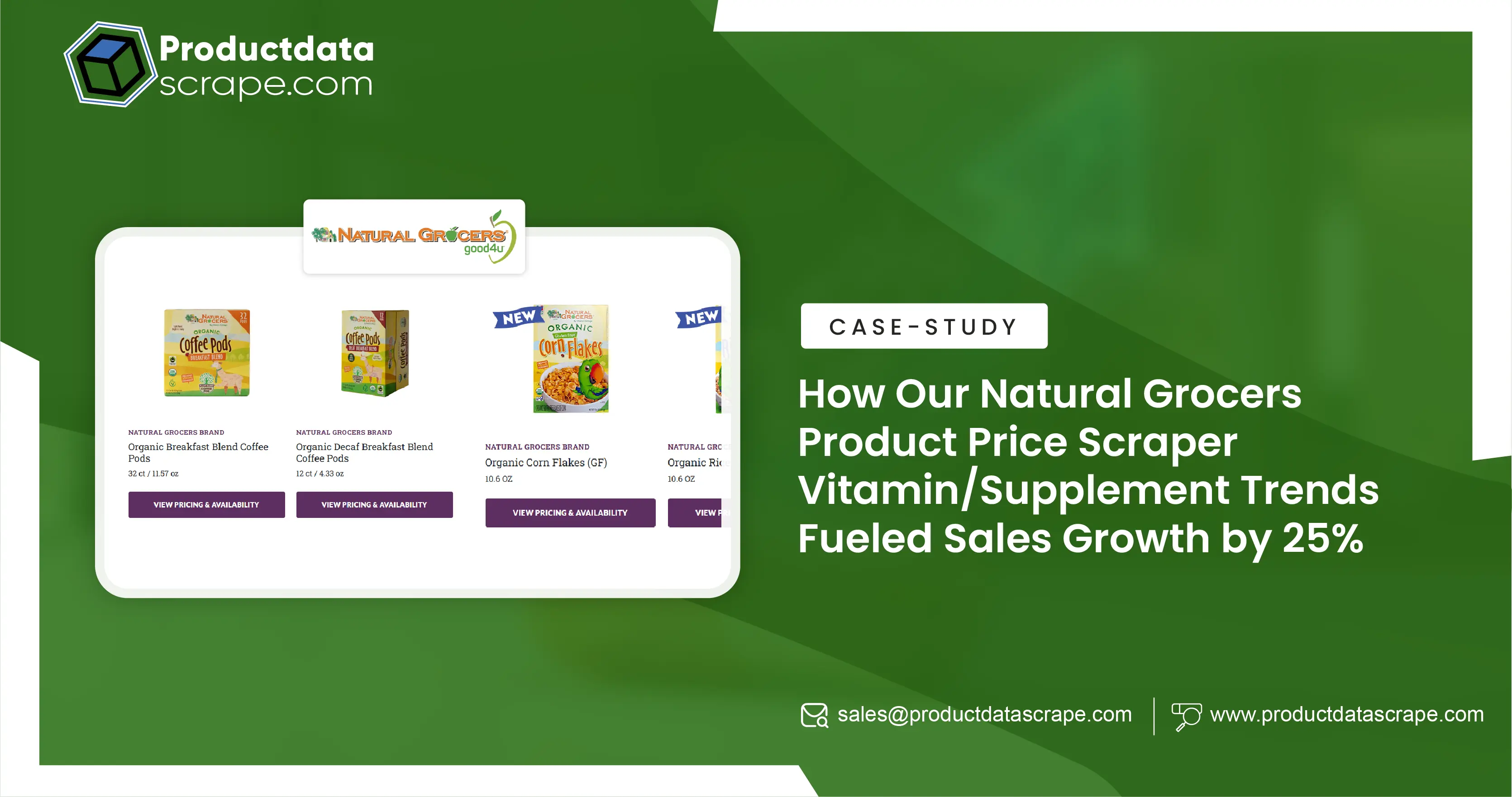 How Our Natural Grocers Product Price Scraper